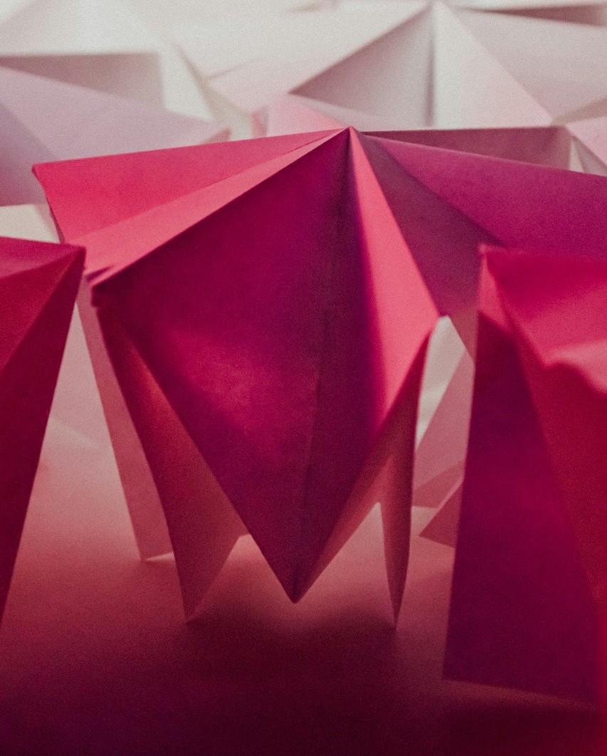 A picture of an origami piece