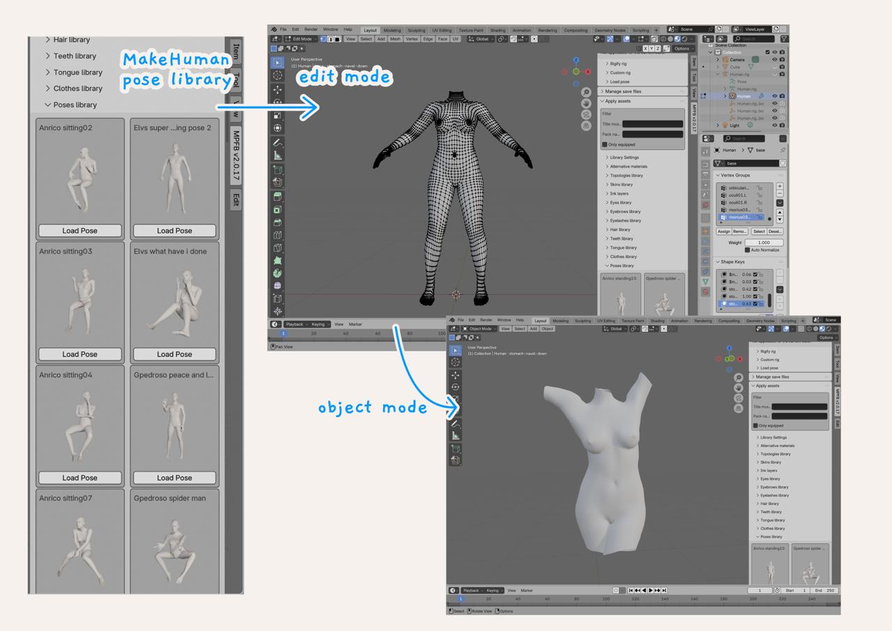 process in blender
