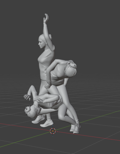 Extracted pose — 1